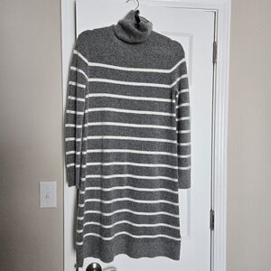 J Crew ultra soft sweater dress size XS long sleeve turtle neck